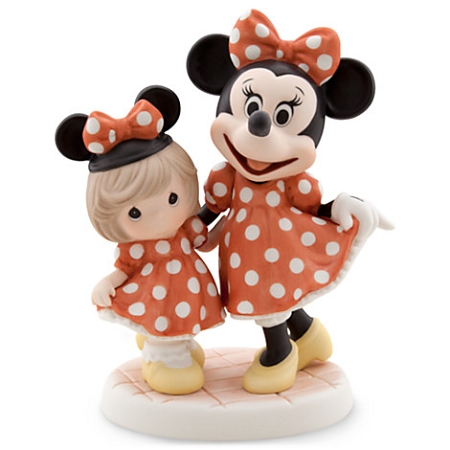 Disney Precious Moments Figurine - Minnie Mouse And Girl - Minnie & Me 1 Disney Precious Moments Figurine - Minnie Mouse And Girl - Minnie & Me