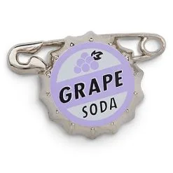 Disney Bottlecap Pin - Pixar's Up - Russell's Grape Soda