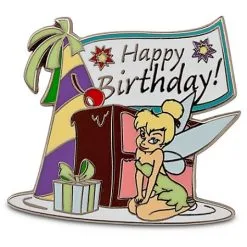 Disney Tinker Bell Pin - Happy Birthday