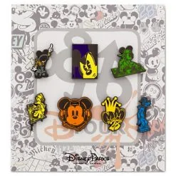 Disney Mini Pin Set - Mickey Mouse And Friends - D-Tour