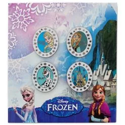 Disney Pin Set - Frozen - Anna, Elsa, Olaf, And Arendelle Castle