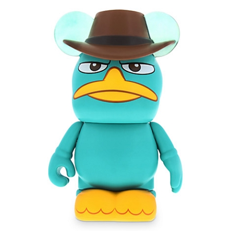 Disney Vinylmation Figure - Theme Park Favorites 3'' - Agent P 1 Disney Vinylmation Figure - Theme Park Favorites 3'' - Agent P