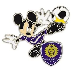 Disney Major League Soccer Pin - Mickey Mouse - Orlando City