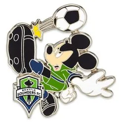 Disney Major League Soccer Pin - Mickey Mouse - Seattle Sounders FC
