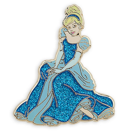 Disney Princess Pin - Cinderella - Glitter Dress 1 Disney Princess Pin - Cinderella - Glitter Dress