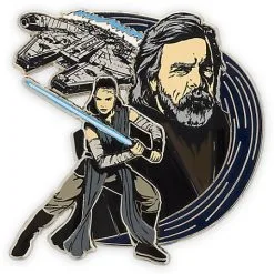 Disney Star Wars Pin - Rey & Luke Skywalker - The Last Jedi