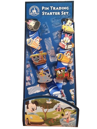 Disney Pin Starter Set - Mickey Mouse And Friends - Attraction Rides 1 Disney Pin Starter Set - Mickey Mouse And Friends - Attraction Rides