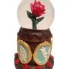 Disney Musical Snow Globe - Beauty And The Beast - Enchanted Rose