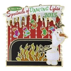 Disney Spectacle Of Dancing Lights Pin - 2015 Olaf