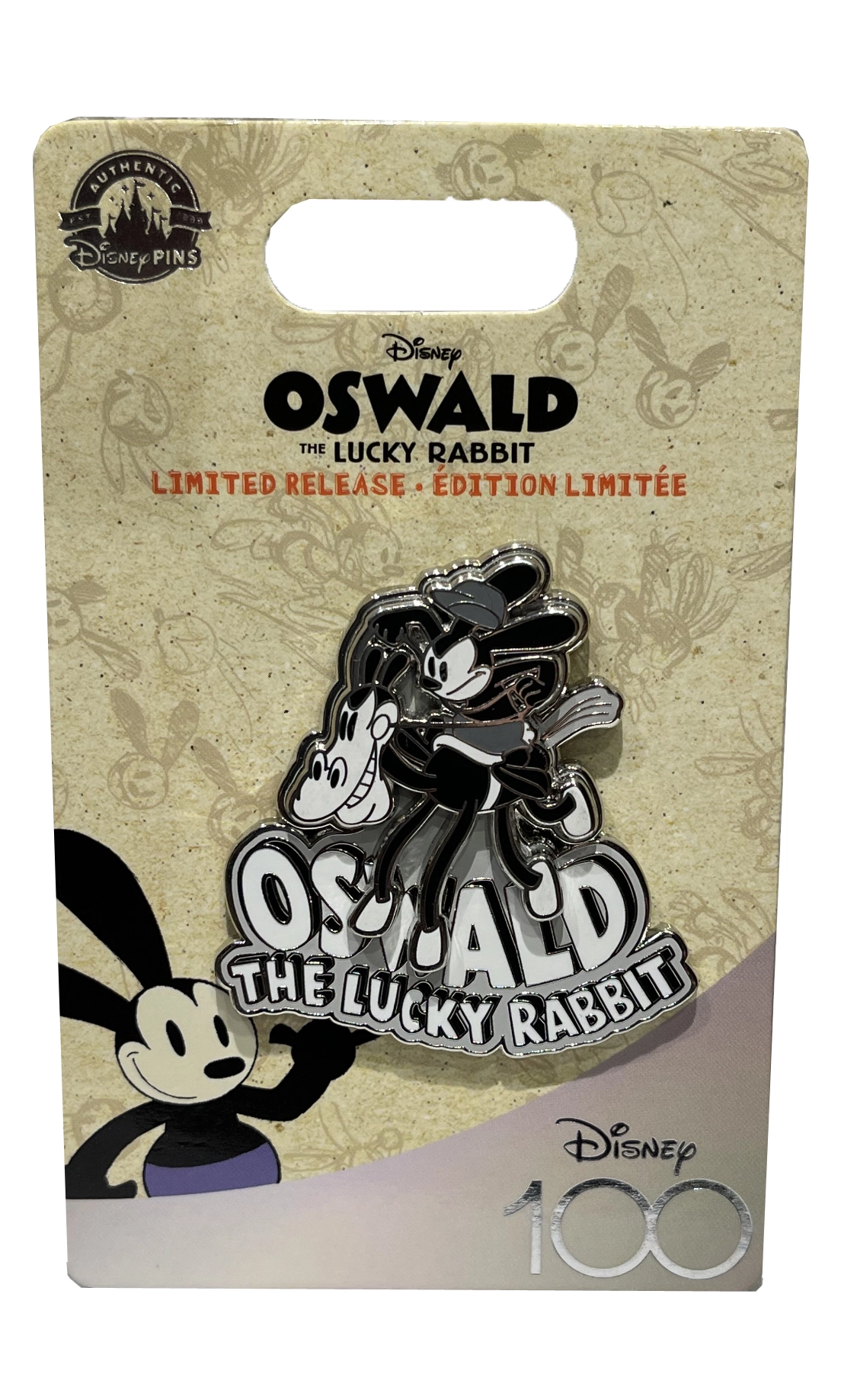 Disney 100 Pin - Oswald And The Horse 1 Disney 100 Pin - Oswald And The Horse