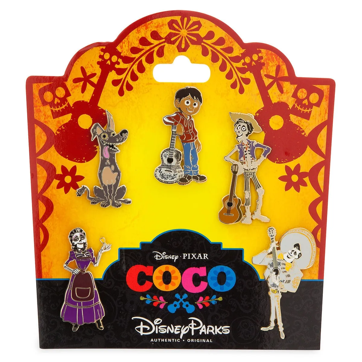 Disney Pin Booster Set - Coco - 5 Pins 1 Disney Pin Booster Set - Coco - 5 Pins
