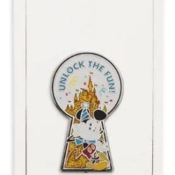 Disney Mickey's Celebration Pin - Mickey Mouse - Unlock The Fun