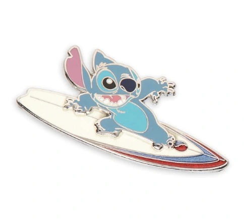 Disney Stitch Pin - Stitch Surfer 1 Disney Stitch Pin - Stitch Surfer