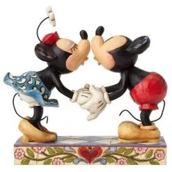 Disney Jim Shore Figure - Mickey & Minnie - Smooch For My Sweetie
