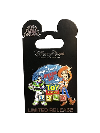 Disney Toy Story Pin - Toy Story Land - Opening Day 1 Disney Toy Story Pin - Toy Story Land - Opening Day