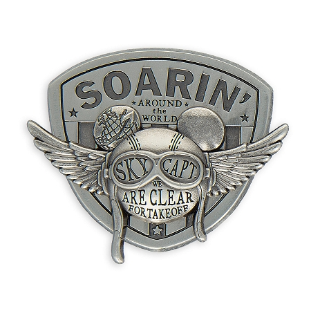 Disney Epcot Pin - Mickey Mouse Soarin' Around The World 1 Disney Epcot Pin - Mickey Mouse Soarin' Around The World
