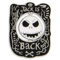 Disney Jack Skellington Pin - Jack Is Back Spinner