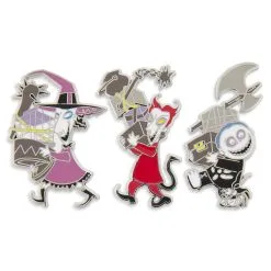 Disney Pin Set - Lock, Shock, And Barrel - Nightmare Before Christmas