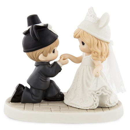 Disney Precious Moments Figurine - Happily Ever After - Bride & Groom 1 Disney Precious Moments Figurine - Happily Ever After - Bride & Groom