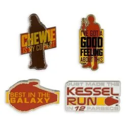 Disney Star Wars Pin Set - Star Wars Story - Set Of 4