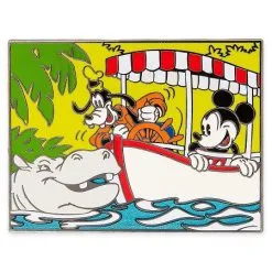 Disney Mickey Mouse And Goofy Pin - Jungle Cruise