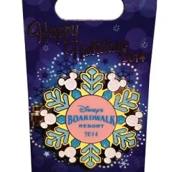 Disney Holidays Resort Pin - 2014 Boardwalk Resort