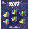 Disney 2017 Pin Set - Mickey Mouse And Friends - Set Of 6