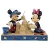 Disney Jim Shore Figurine - Mickey And Minnie - Sandcastle