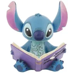 Disney Jim Shore Figurine - Stitch - Reading