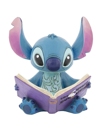 Disney Jim Shore Figurine - Stitch - Reading 1 Disney Jim Shore Figurine - Stitch - Reading