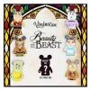 Disney Booster Pin Set - Beauty And The Beast - 7 Pins