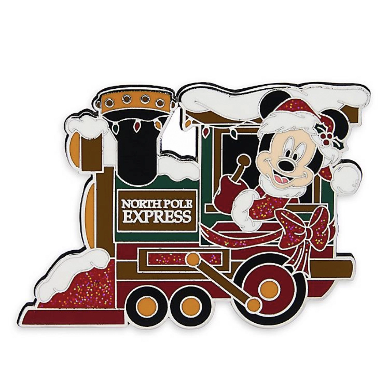 Disney Holiday Pin - Santa Mickey Mouse Train Locomotive 1 Disney Holiday Pin - Santa Mickey Mouse Train Locomotive