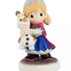 Disney Precious Moments Figure - Anna And Olaf - You Melt My Heart