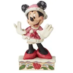 Disney Jim Shore Figure - Minnie Christmas Personality