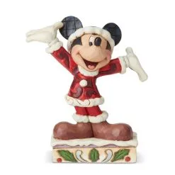 Disney Jim Shore Figure - Mickey Christmas Personality
