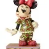 Disney Jim Shore Figure - Minnie In Christmas Pajamas