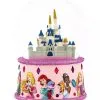 Disney Snow Globe - Fantasyland Castle With Princesses