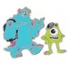 Disney Monsters University Pin Set - Mike And Sulley - Set Of 2