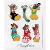 Disney Holiday Pin Set - Mickey Mouse And Friends Stocking