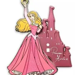 Disney Sleeping Beauty Pin - Aurora With Castle