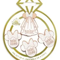 Disney Pin Set - Minnie Mouse Icon - Bride Squad