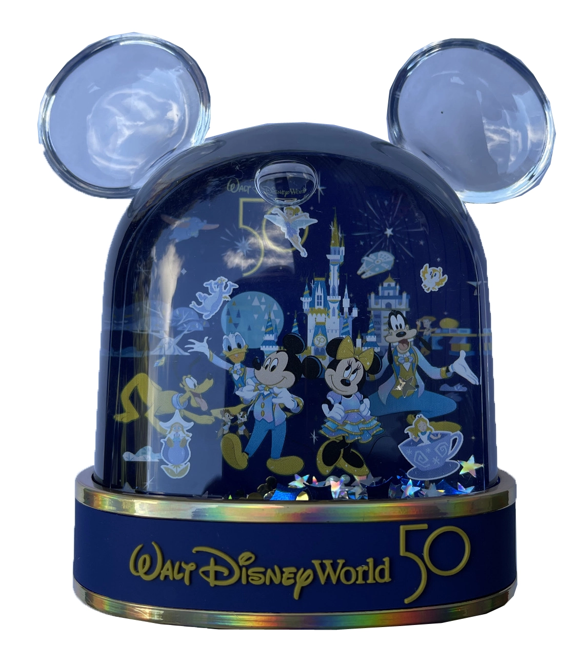Disney Snow Globe - Walt Disney World 50th - Mickey & Friends 1 Disney Snow Globe - Walt Disney World 50th - Mickey & Friends