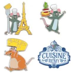 Disney Booster Pin Set - Remy's Ratatouille Adventure