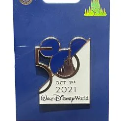 Disney 50th Anniversary Pin - 50th Logo - Opening Day