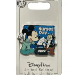 Disney Nurse's Day Pin - 2022 Mickey & Figaro
