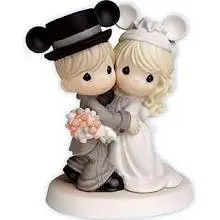 Disney Precious Moments Figurine - Bride And Groom - Wedding