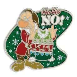 Disney Holiday Pin - Grumpy - Ho Ho No