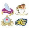 Disney Pin Booster Set - Cinderella Flair - 4 Pins