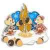 Disney Holiday Pin - Chip 'n Dale Open Fire
